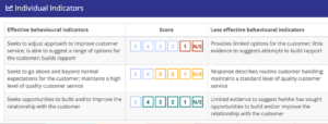 TopScore Feedback and Scoring view